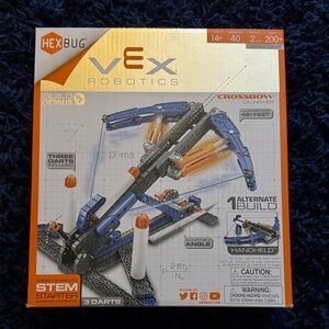 HEXBUG VEX Robotics Crossbow Launcher Building Set - Blue and Orange